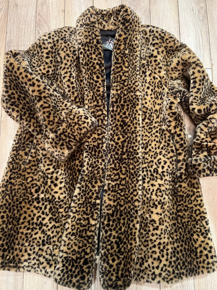 80s Leopard Swing Coat – The Nightshift