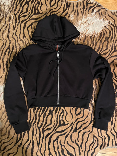 The Night Shift Cropped Cadi Hoodie