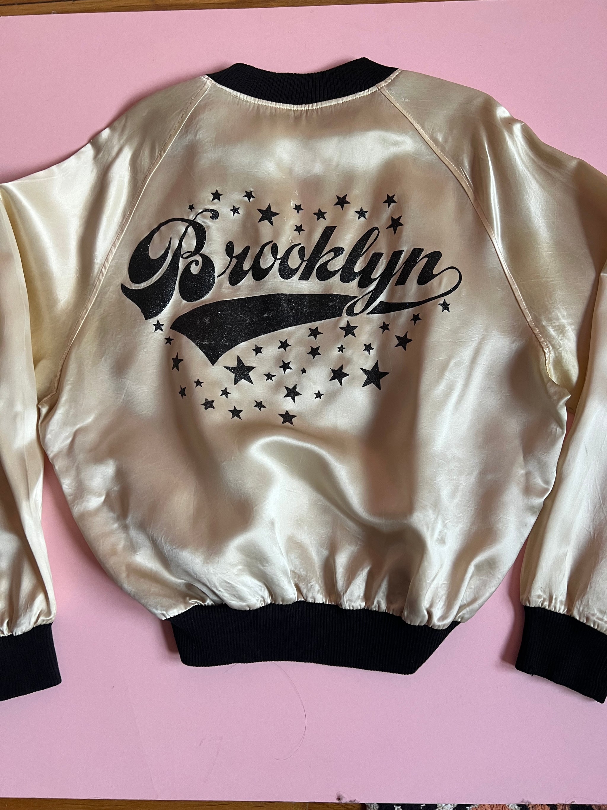 80s BROOKLYN satin jacket – The Nightshift
