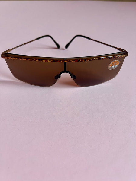 80s Luxottixa Shield Sunglasses - The Nightshift