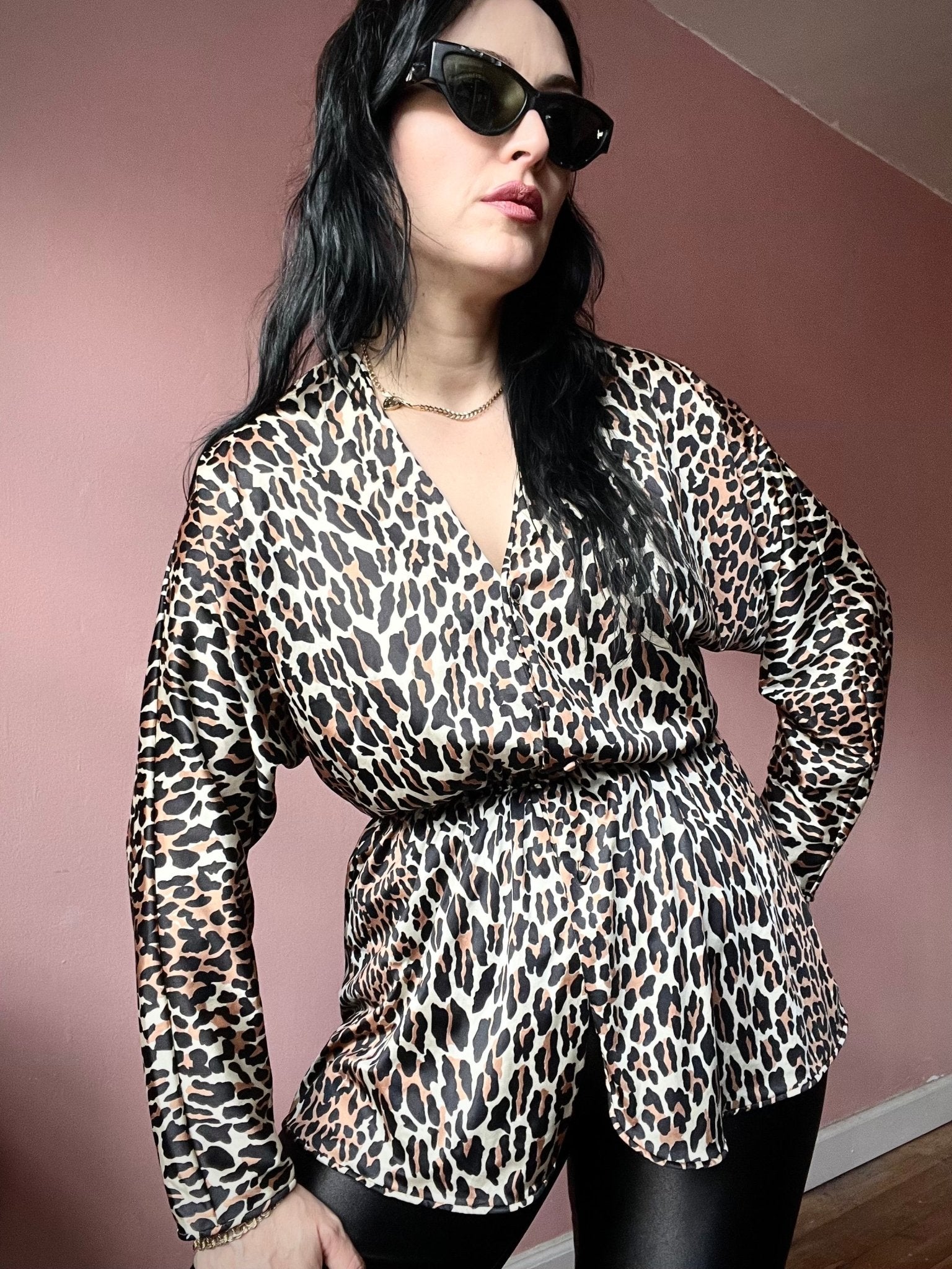 小物 LATE 80s LEOPARD BUM FLAP Amazon.com: Forum Novelties 80s Animal Print Pants (Leopard