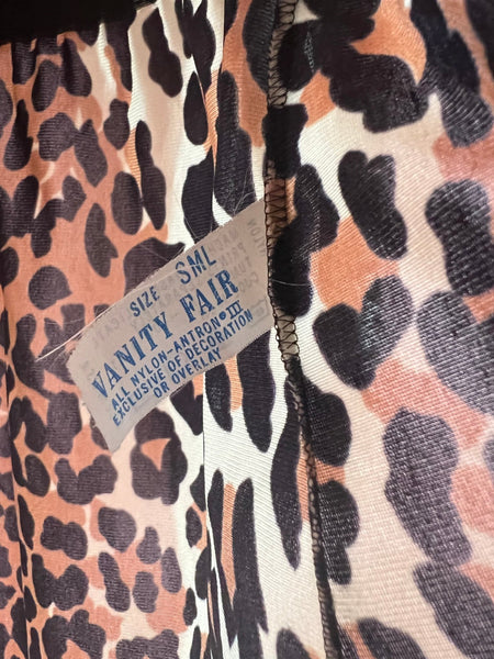 80s Vanity Fair Leopard Top - The Nightshift