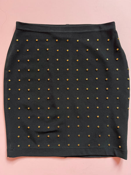 TADASHI studded skirt suit