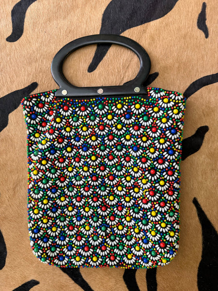 60s beaded purse