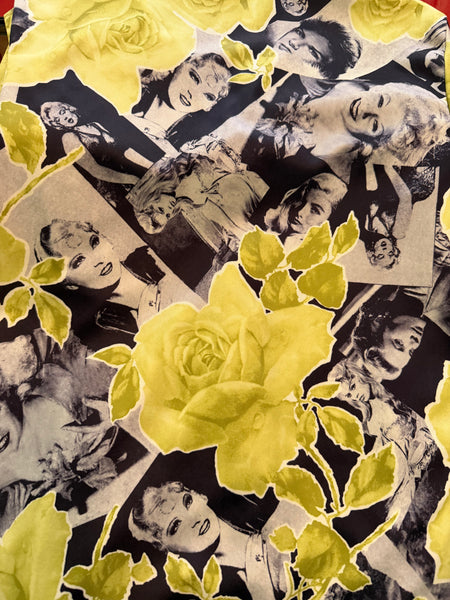 90s Movie Star Print Top