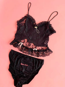 NEW!!!! B*tch Club Panties BLACK - The Nightshift