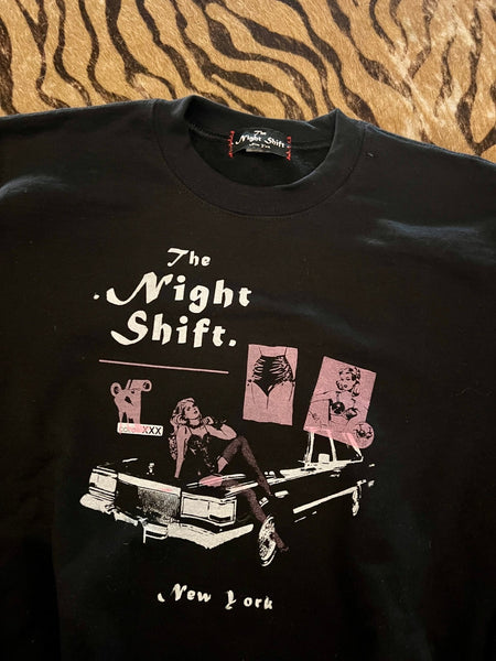 Night Shift Cadillac Crewneck Sweatshirt - The Nightshift