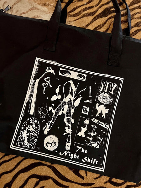 Night Shift Zip Tote Bag - The Nightshift