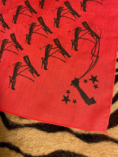 The Night Shift Boots + Whips Bandana - The Nightshift