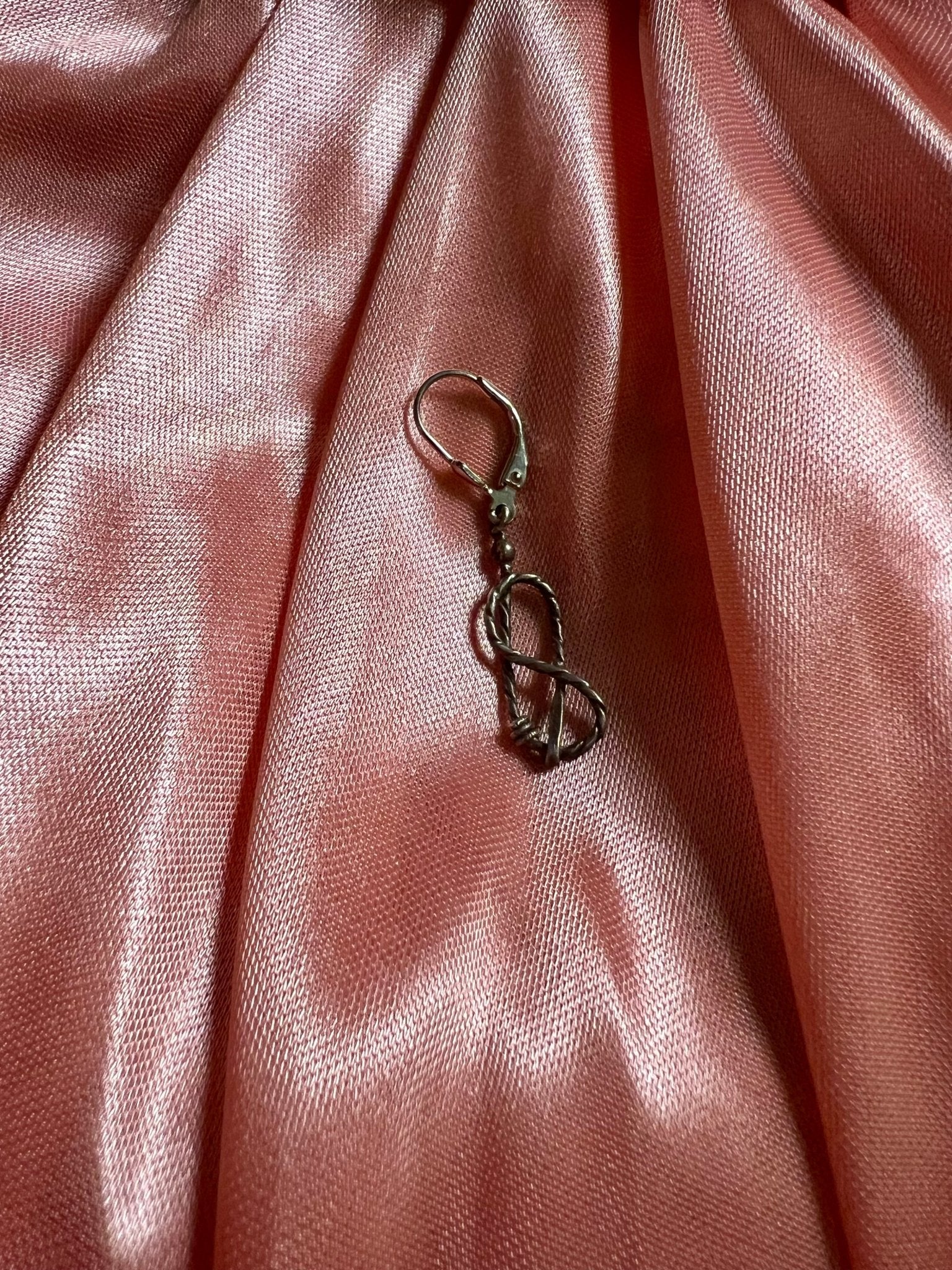 Vintage Sterling Silver Whip Earring - The Nightshift